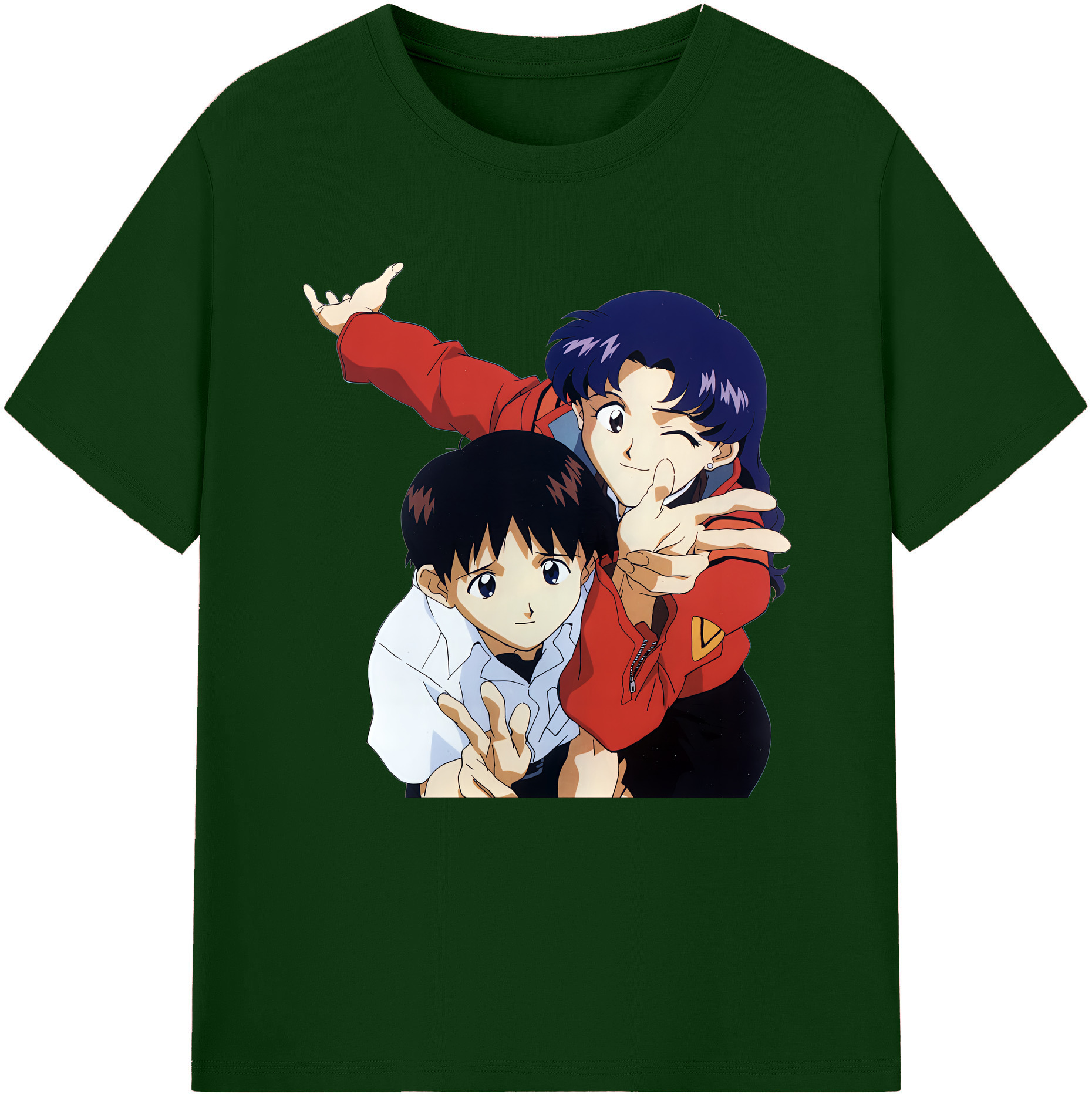 （画像用） EVA 新世紀エヴァンゲリオン 綿100％半袖Tシャツ（フロントプリント）
